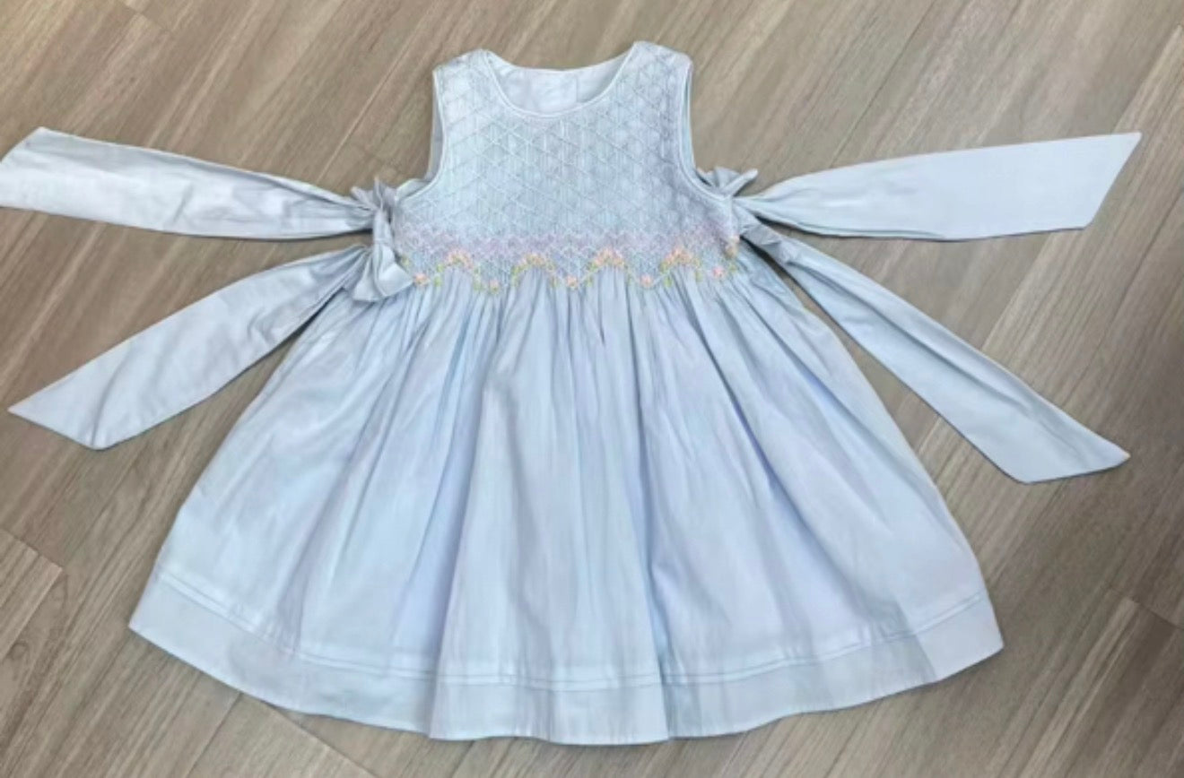 Sleeveless Smock Dress