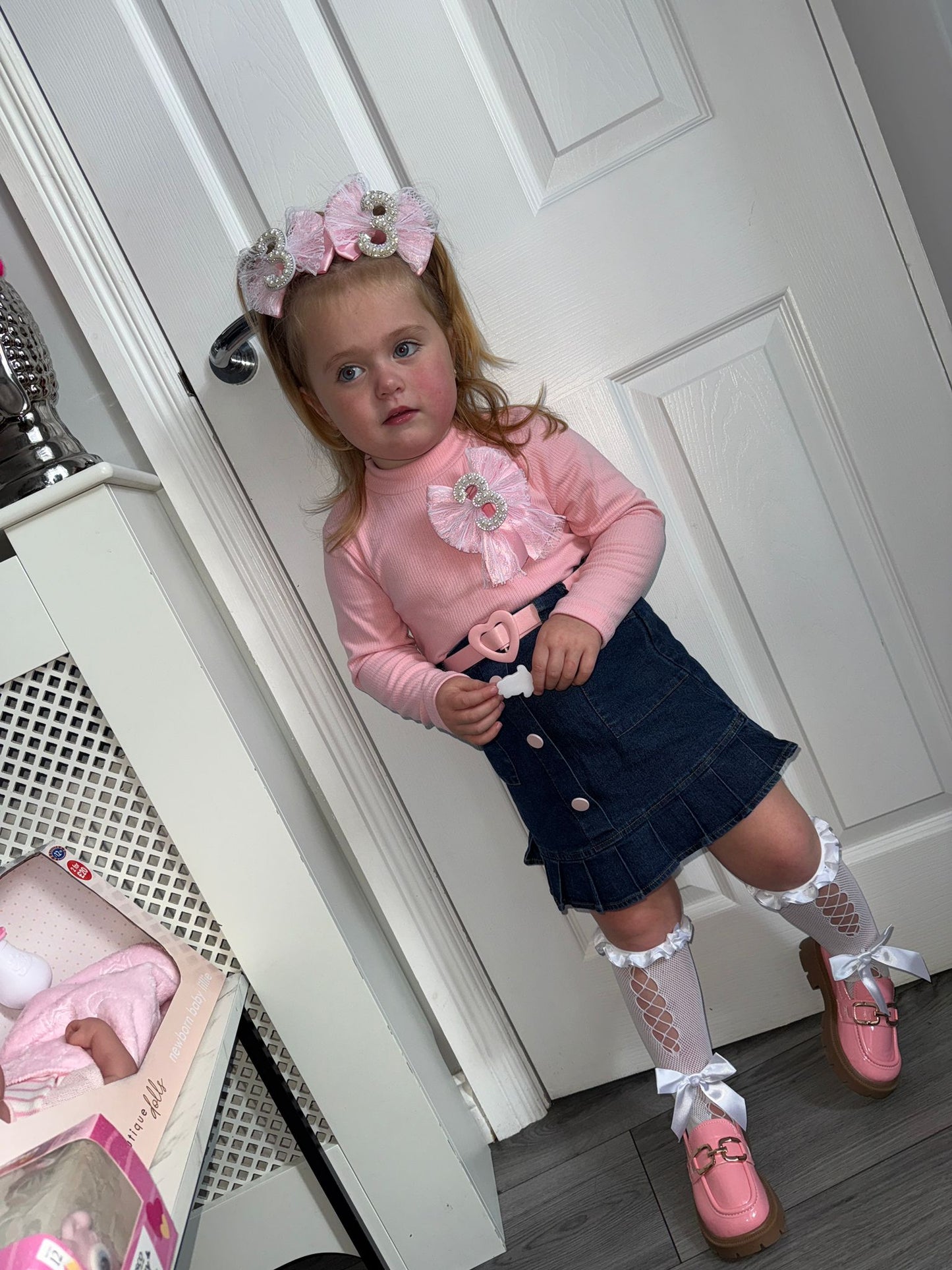 Birthday Piggies & Badge Set