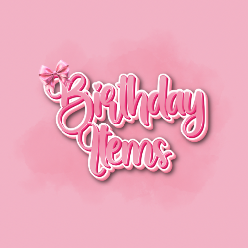 Birthday Items