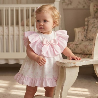 Wee Me Bow Collar Dress