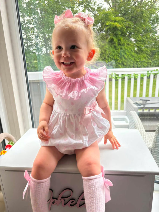 Wee Me Bow Romper