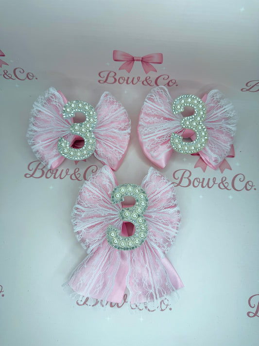 Birthday Piggies & Badge Set