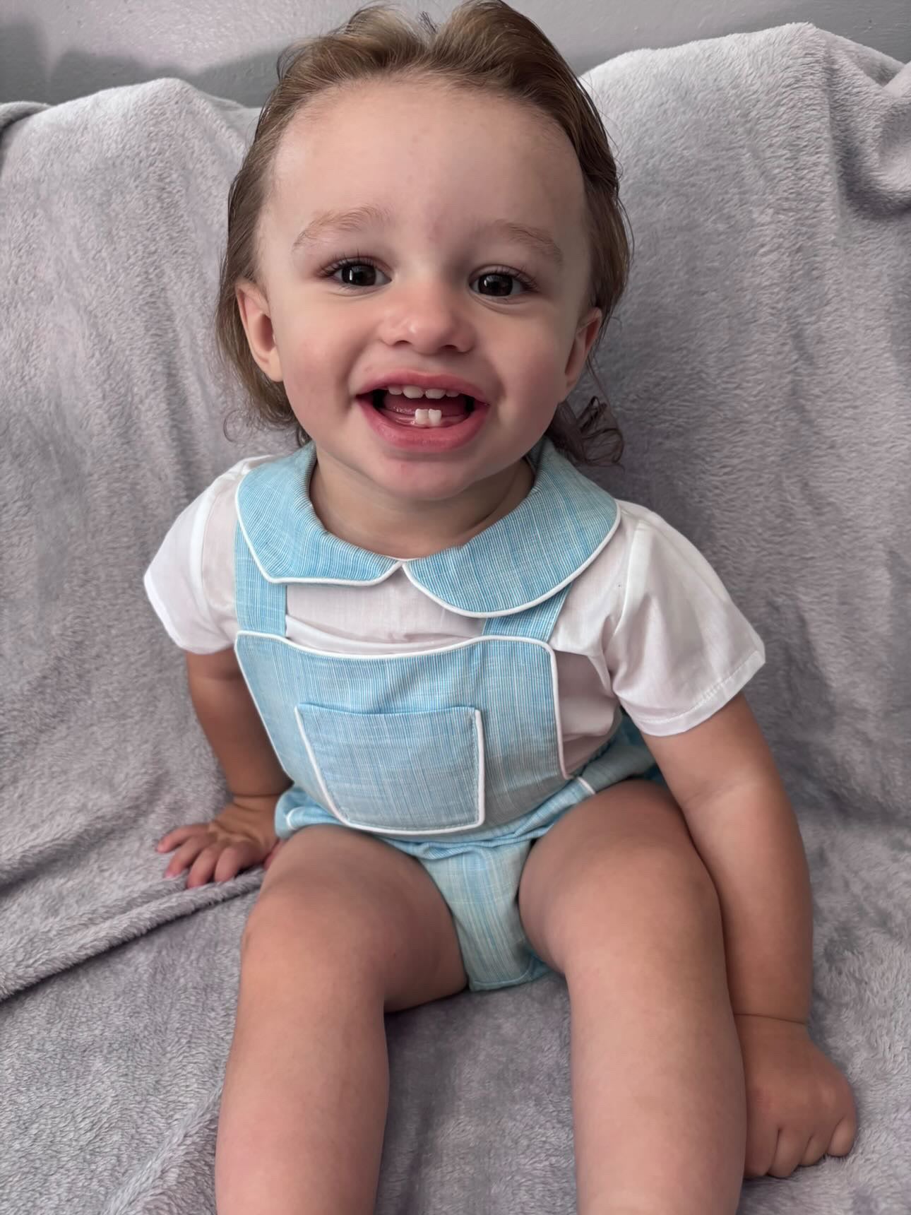 Wee Me Boys Pocket Romper