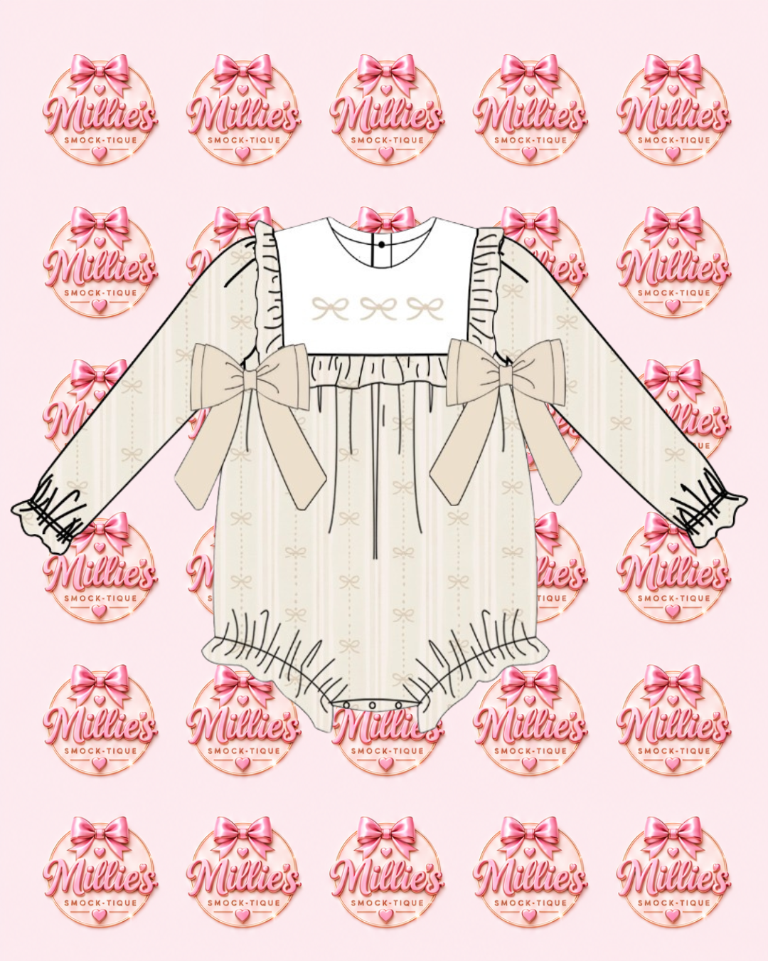 Bows & Blooms Romper